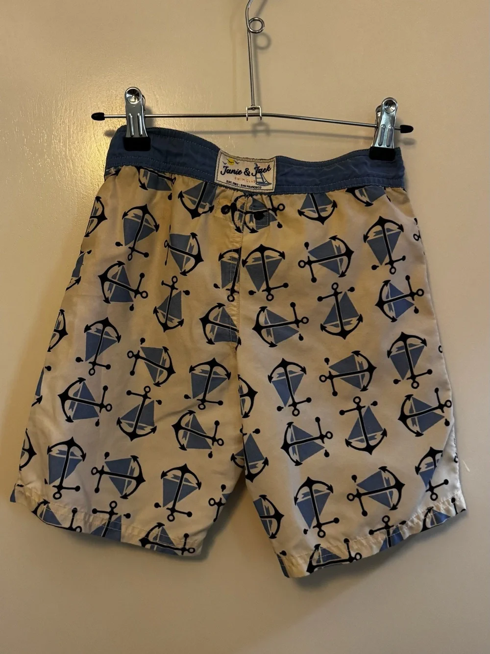 Janie & Jack Swim Club Boys Swim Trunks Size 6